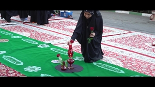 به یاد عزیزِ دلِ حسین(ع) / این سفره اعتبار می‌دهد به ما