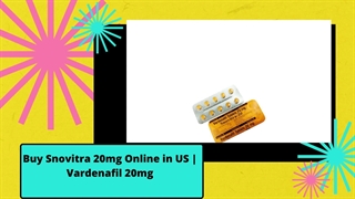 Buy Snovitra 20mg Online in US |  Vardenafil 20mg
