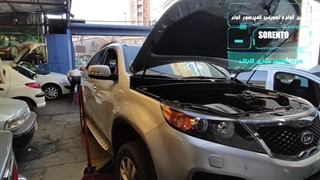 تعویض کمپرسور کولر و تعمیرات کولر خودروی سورنتو