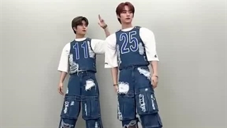 تیک تاک STRAY KIDS ( لینو و سونگمین) آهنگ SOCIAL PATH♡♡