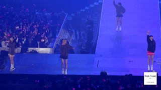 اجرای آهنگ Yeah Yeah Yeah از بلک پینک در کنسرت بورن پینک سئول روز دوم