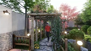 طراحی ویلا در کردان تهران گاردن