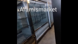 یخچال ایستاده دو درب صنایع برودتی آرامیس مارکت
