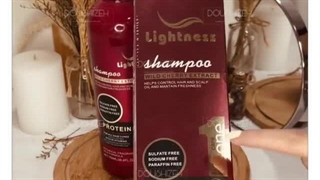 شامپو لایتنس بدون سولفات پروتئین/فروشگاه پخش عمده دوشیزه