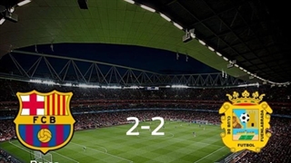 خلاصه بازی بارسا اتلتیک 2-2 فوئنلابرادا