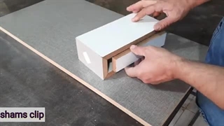 آموزش نصب شلف و دکور دیواری ام دی اف