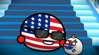 کشورهای توپی جنگ کره جنوبی و شمالی پارت دوم دوبله خودم