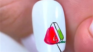 طرح ناخن برای شب یلدا